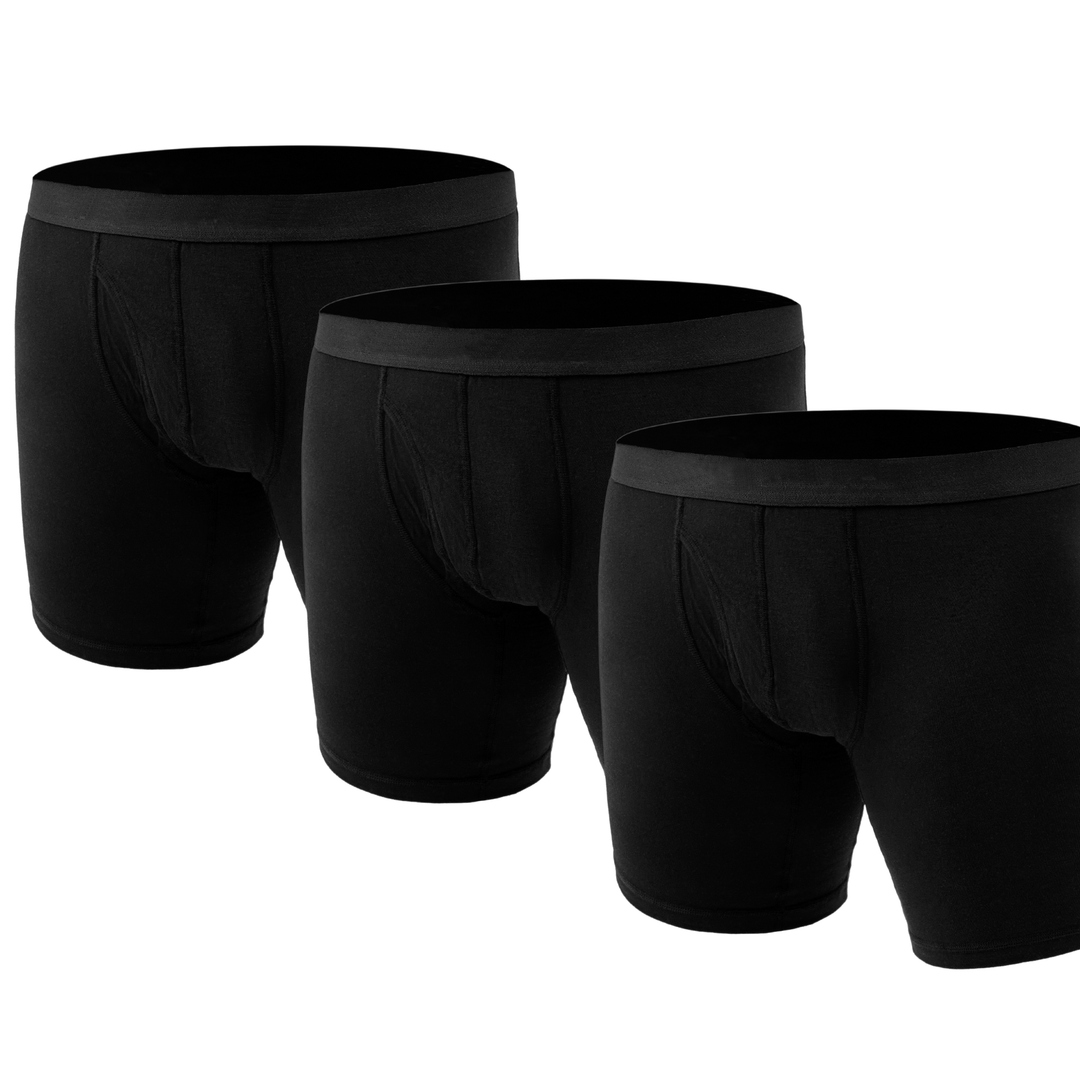 Schwarze Buxe ohne Logo (3er-Pack)