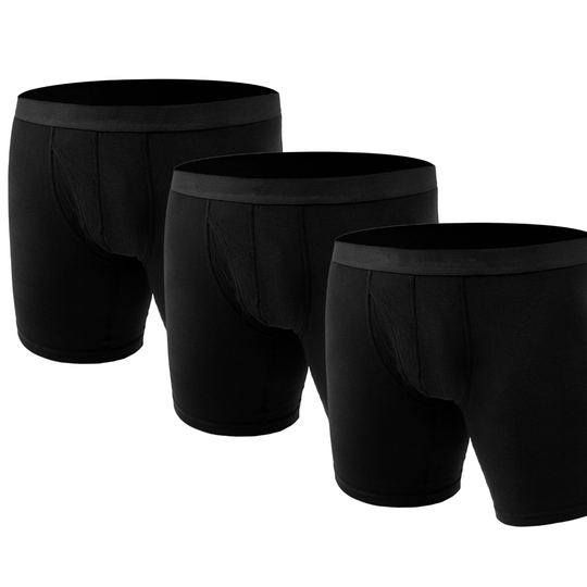 Schwarze Buxe ohne Logo (3er-Pack)