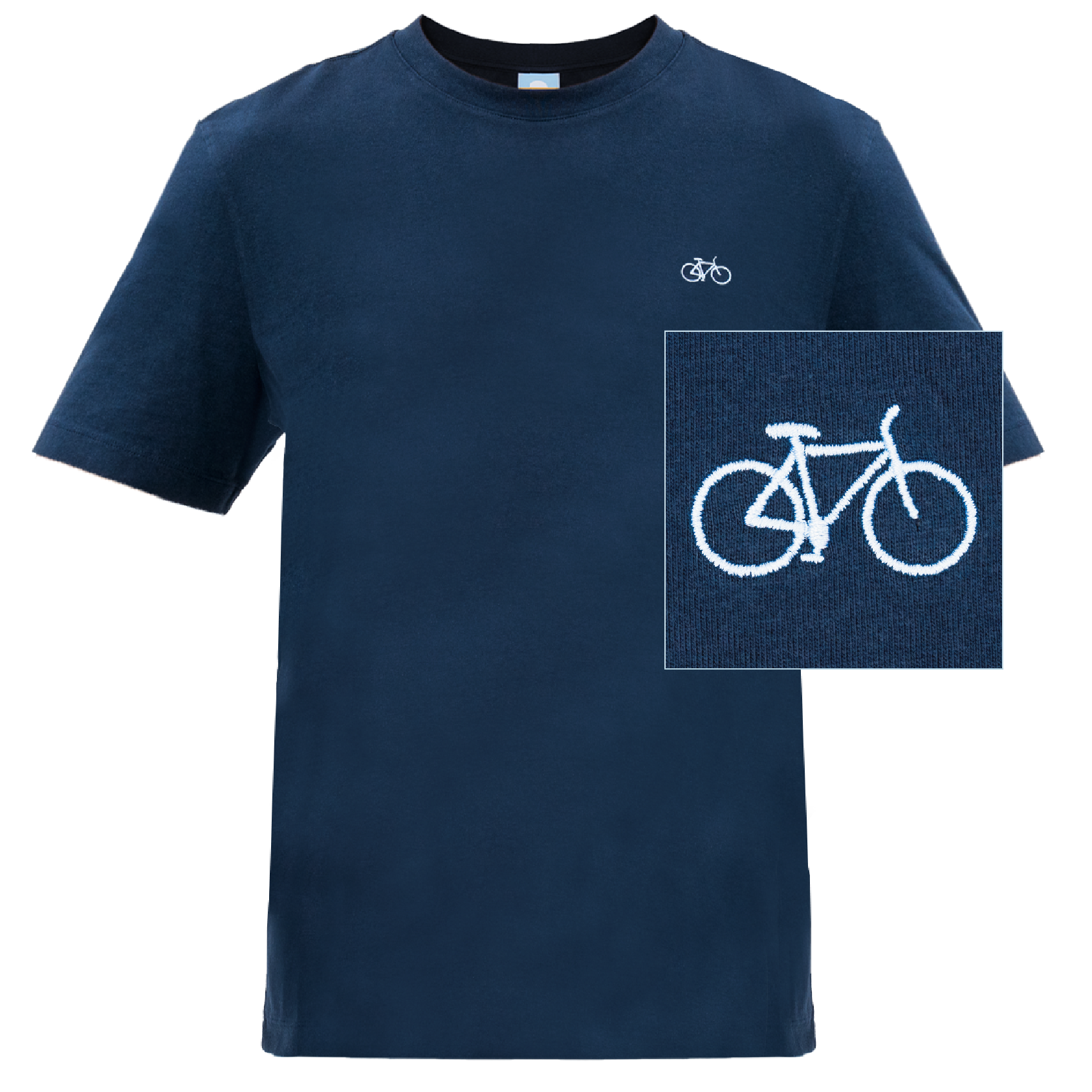 fahrrad xxl umtausch T-Shirt Blau Herren Fahrrad Stickerei » Die schönsten Shirts – Papas Shorts