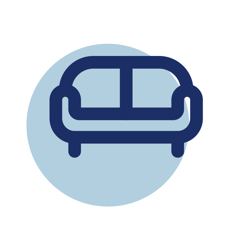 Ganz entspannt auf der Couch