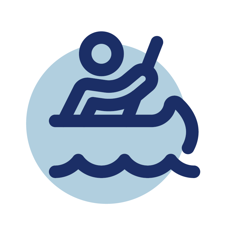 Beim Reisen und auf Abenteuer