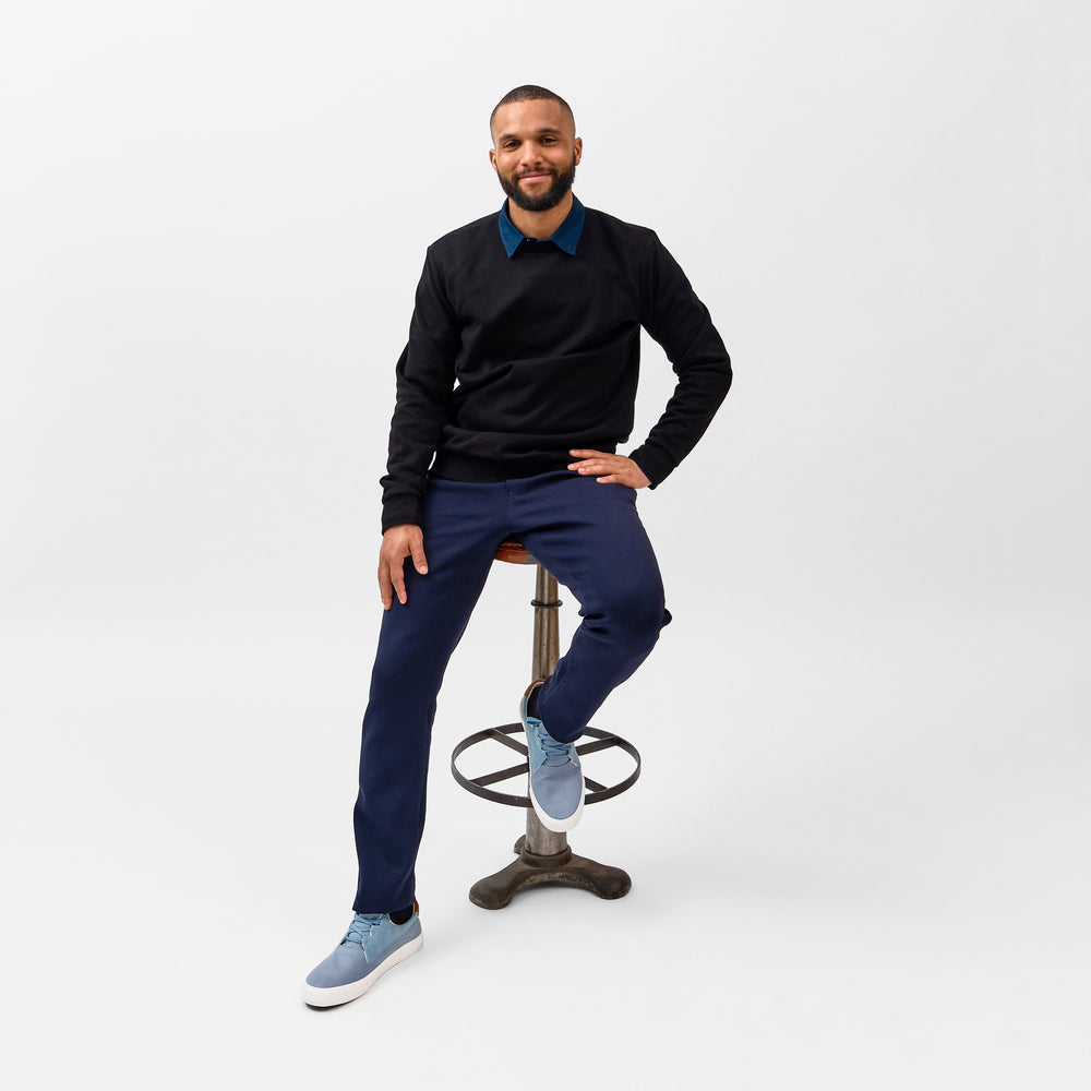 Jogginghose Herren Dunkelblau -2