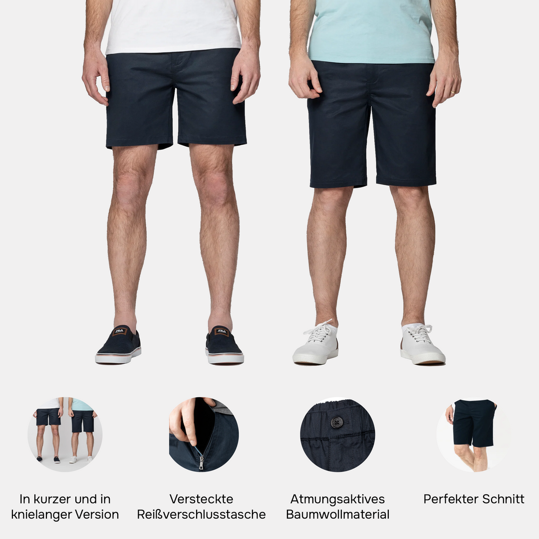 Sommer Hose n in zwei Längen und deren USPs