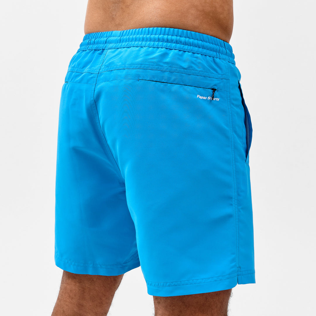 Badehose Hellblau 